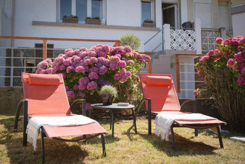 Tres Jolie Maison A Cote De La Plage เลอปอร์เตล ภายนอก รูปภาพ